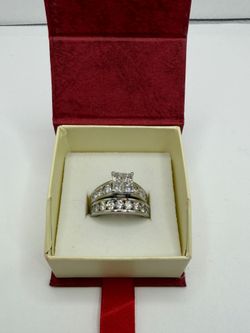 14KT Diamond Wedding Set