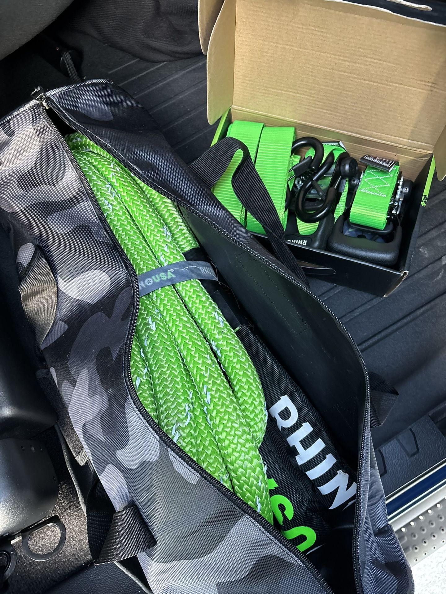 Pull Strap and Tie-Down Straps 