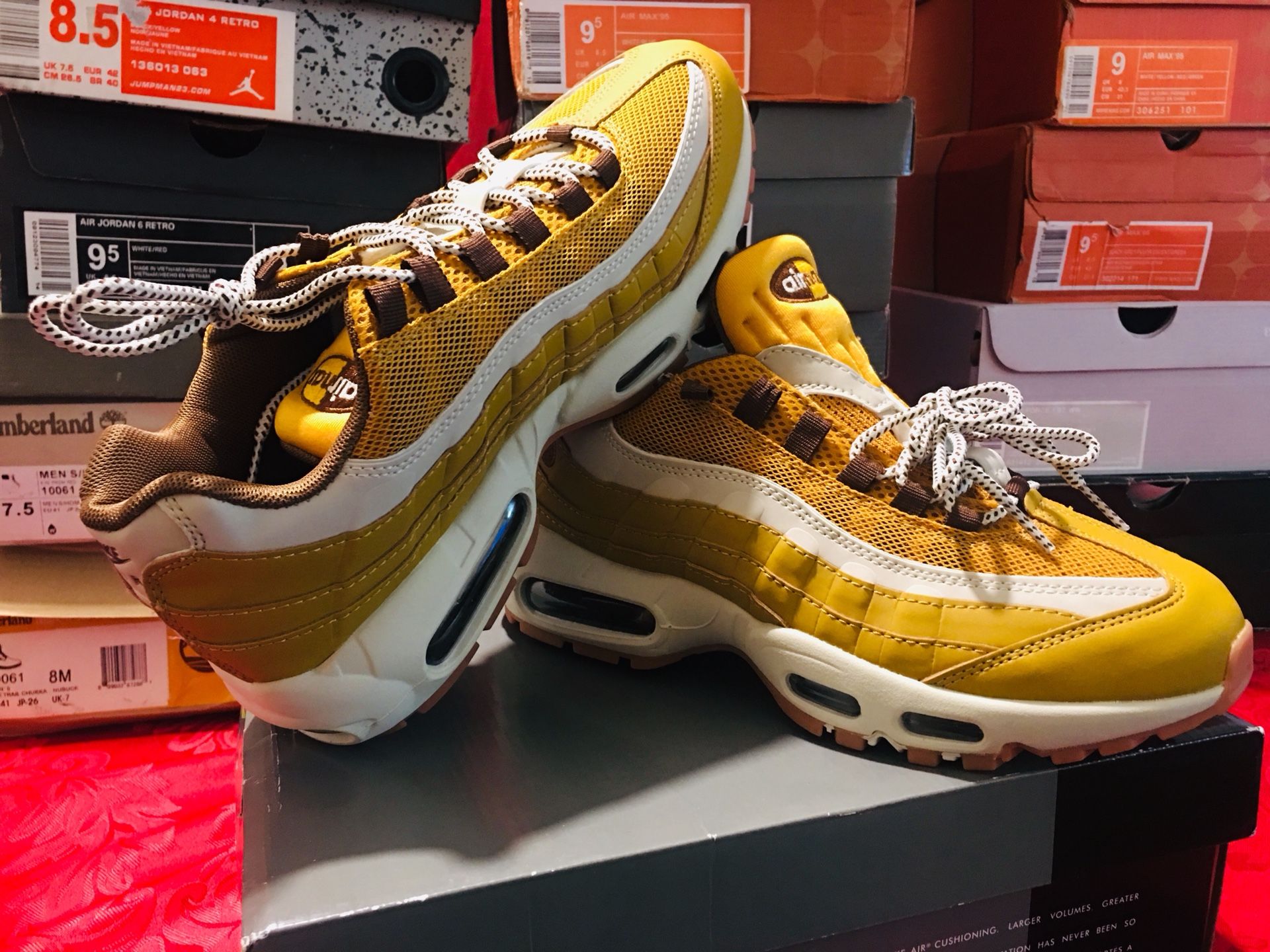 Nike Air Max 95 “Yellow Rice” Sz U.S. 8.5 (Brand New)