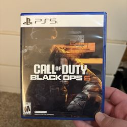 Ps5 Call Of Duty Black Ops 6 Game Disc