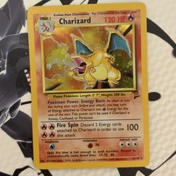 Pokemon Charizard Base Set 2