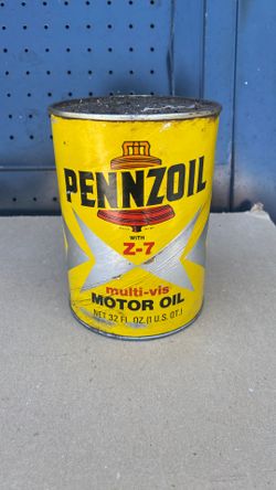 VINTAGE Pennzoil Motor Oil Might Be 70s…
