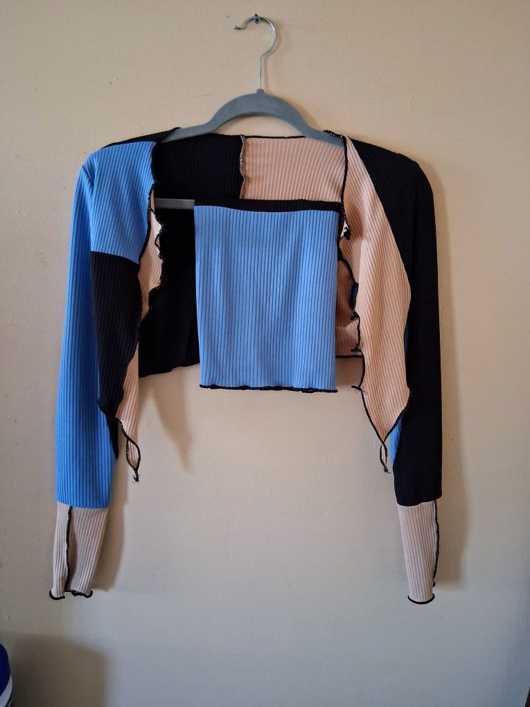 Shein 2pc Mini Skirt Set Sz Med