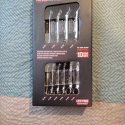 Icon 10 Piece Metric Stubby Wrench Set