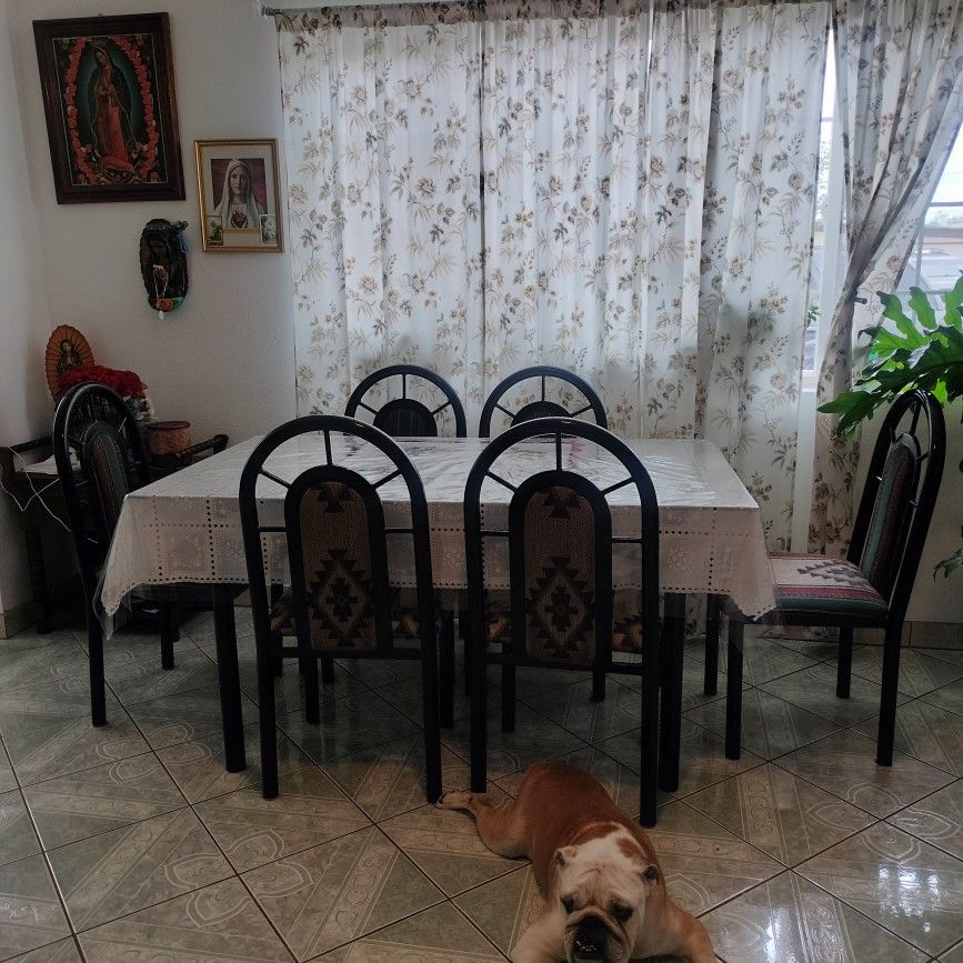 Glass Dining Table And Chairs