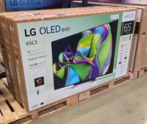 65C3 65” LG smart 4k oled hdr tv