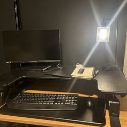 VIVO Height Adjustable Stand Up Desk Converter (36”)