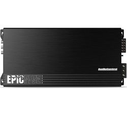 AudioControl EPICFIVE Epic Series 1100 Watt RMS 5-Channel Car Audio Amplifier, Class D, Epic Boost, Subsonic Filter, High-Pass/Low-Pass Filters, ACR-E