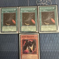 Turbo Pack Blackwhirlwind x3 And 1 Turbo Pack Sirocco NM