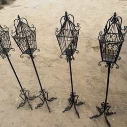 Decorative Cage Style Candle Holder