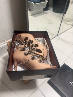 Coach Kira shine calf / snake 7.5