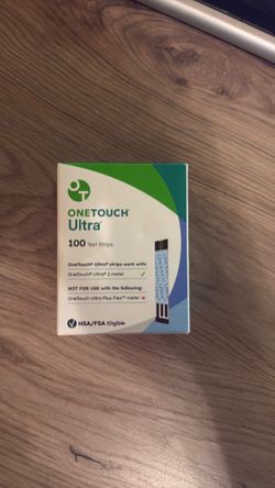Onetouch ultra 100 count test strips