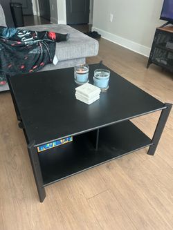 Modern Black Coffee Table