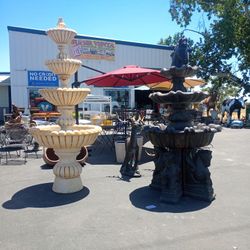 Fountains, Patio Sets, Planters And Garden Art 
