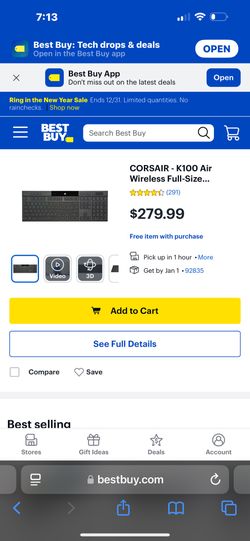 Corsair K100 Air Wireless 