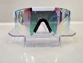 Real deal OG 2.0 Pit Viper The Miami Nights Shield  Sunglasses Mirrored UV400