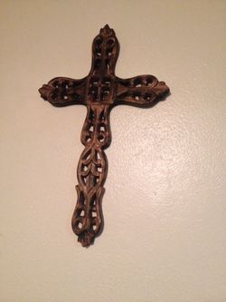 All wood cross