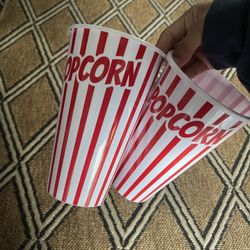 Free popcorn cups 