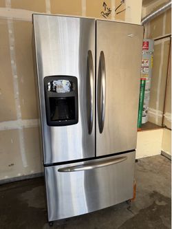 Maytag Stainless Steel Refrigerator (Free Delivery)