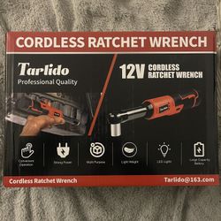 12V 3/8 Cordless Ratchet / Brand New