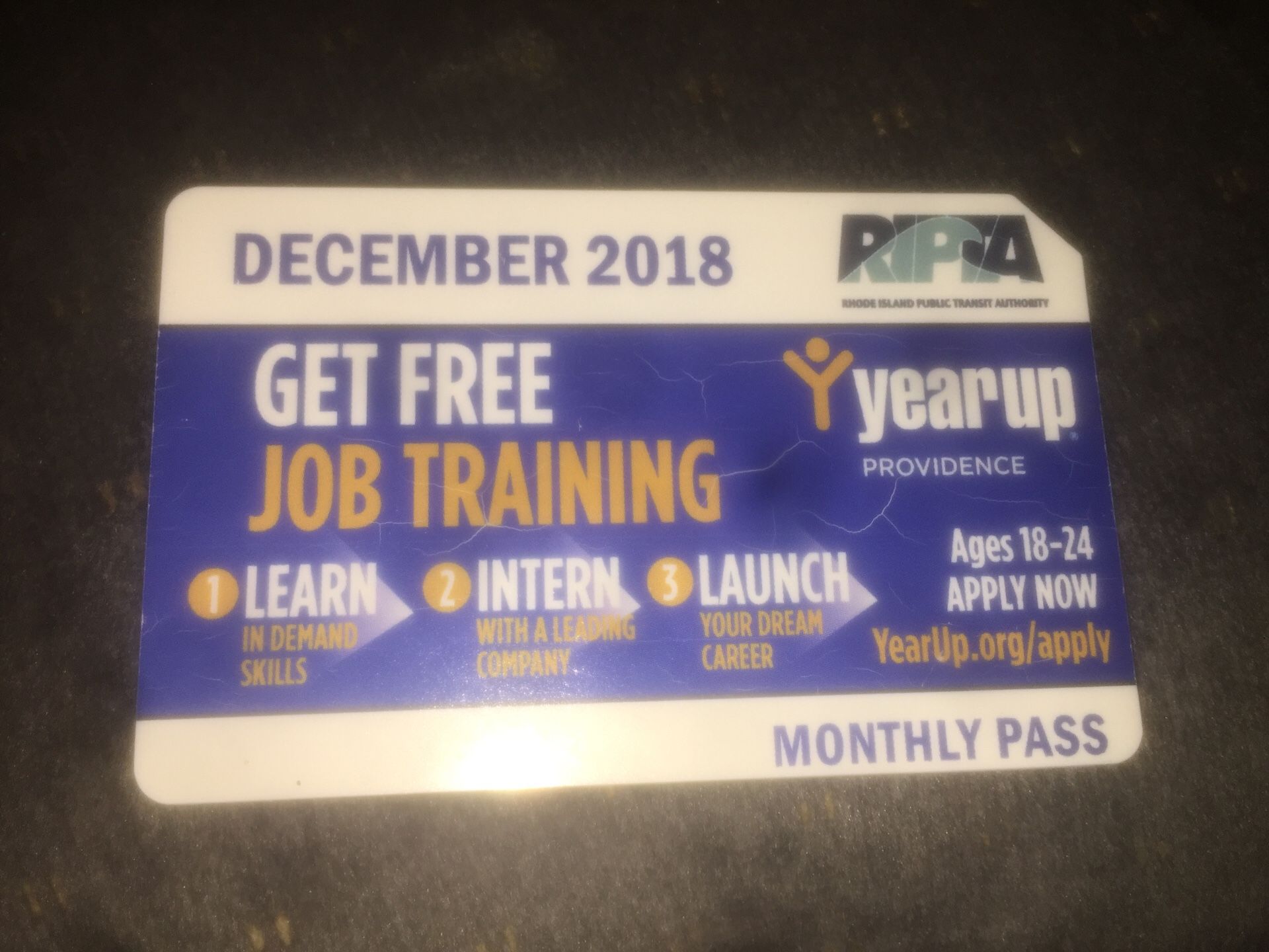 Bus pass for sale