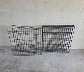 Foldable dog cage/crate
