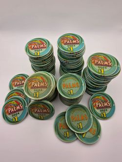 Best Offer Vintage Palms Casino Resort Las Vegas $1 Chip Lot – Obsolete Maloof Era (2003, 2004, 2005)
