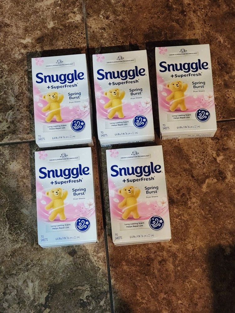 Snuggle+Super Fresh Spring Burst Scent Dryer Sheets 70 Count