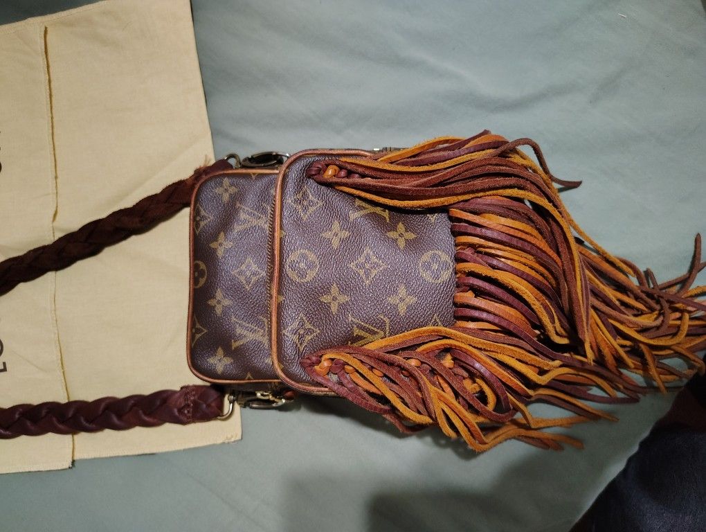 Up cycle Authentic Louis Vuitton  Monogram Amazone Shoulder Bag