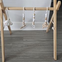 Wooden Playgym Baby Newborn Infant Tummy Time