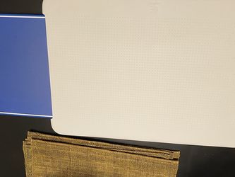 Logitech N315 Portable Lap Desk Retractable Mouse Pad Blue Slim