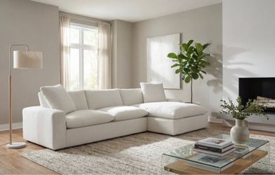 Modular Sectional L Shaped Cloud Couch Dupe
