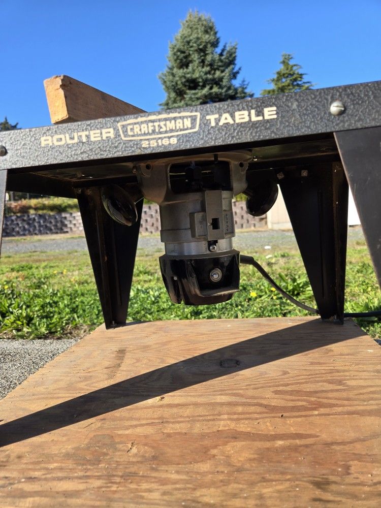 Craftsman Router Table With Router