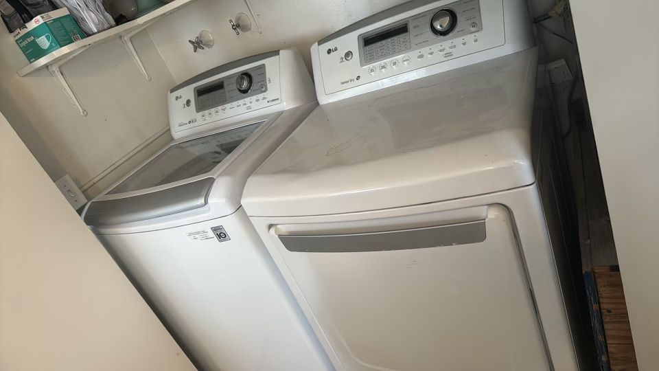 LG Laundry Washer And Dryer