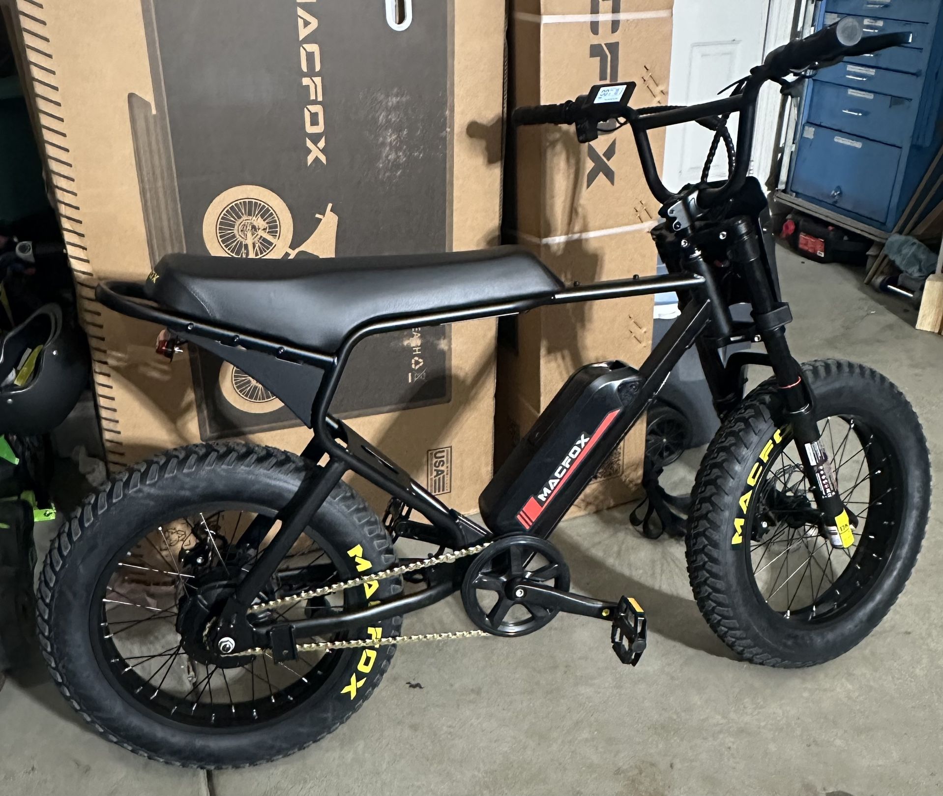 Macfox E-bike X1S X Bs.zay -Black / Purple