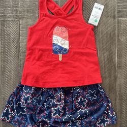 Baby Girl Clothes Fourth Of July NEW
