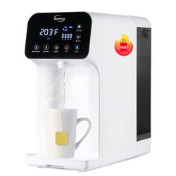 iSpring RCD100HC Countertop Reverse Osmosis System, Instant Hot RO Water Dispenser