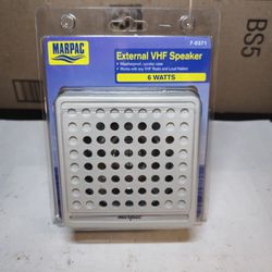 MARPAC External VHF Speaker (6 Watts) P/N: 7-0371