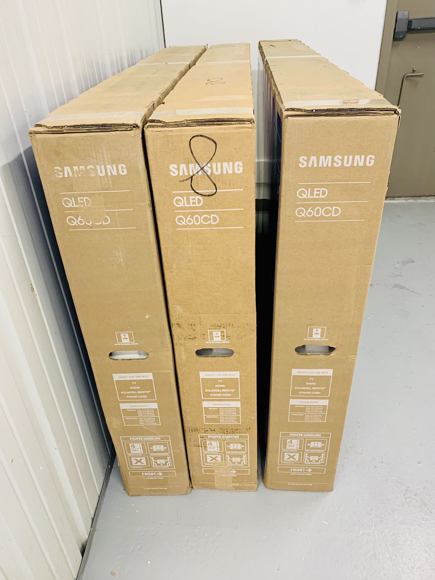 Samsung - 70” Class Q60C Series QLED 4K Smart Tizen TV Brand New In Box Price Is Per TV Can Deliver