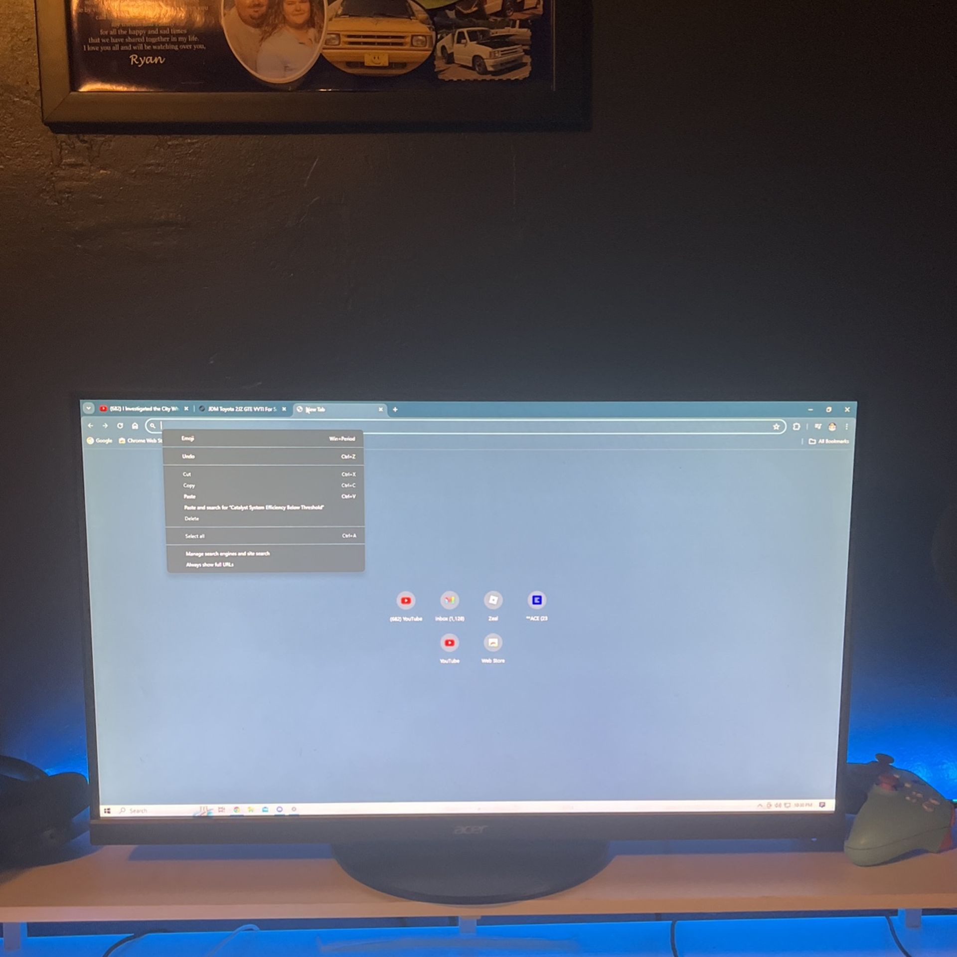 27" Acer XF Gaming Monitor