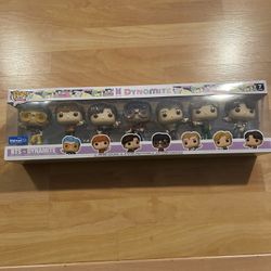 BTS Dynamite Funko Pop 7 Set