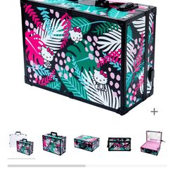 Hello Kitty Impression Vanity Make Up Box Case