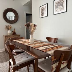 Mid-century Dining Table and Chairs