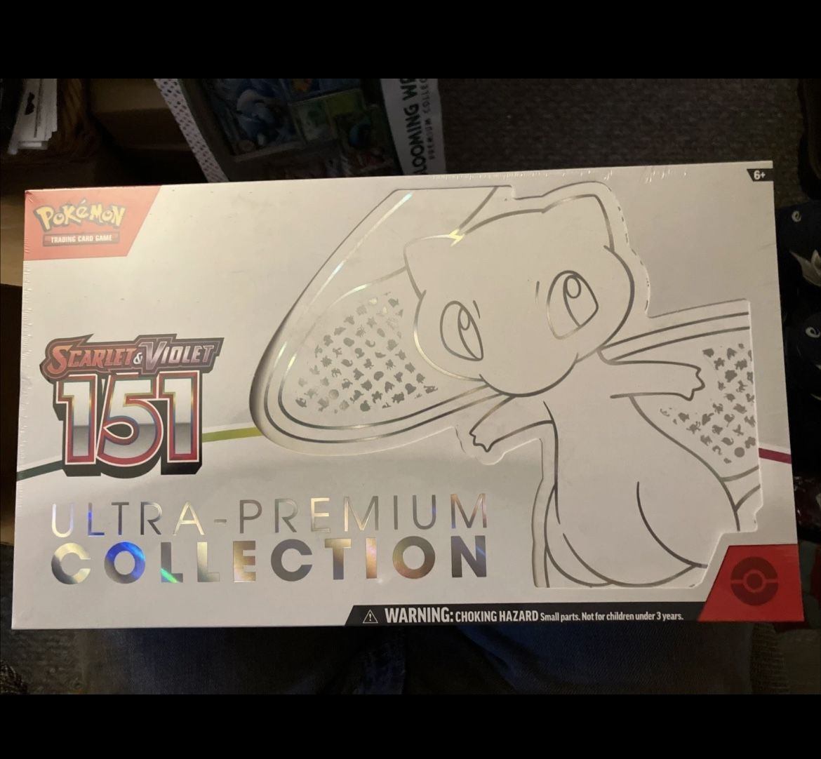 Pokemon Scarlet and Violet 151 Ultra Premium Collection UPC Factory Sealed