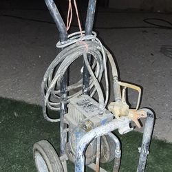 paint sprayer.