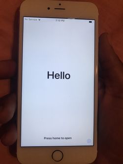 iPhone 6s + 32 GB iCloud locked