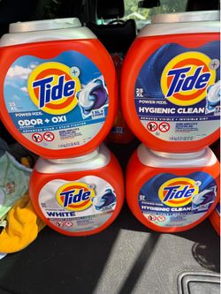 Tide Pods Detergent - $12 each