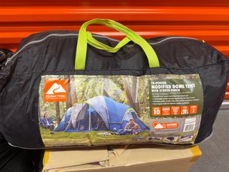 Ozark Trail 10-Person Modified Dome Tent with Screen Porch