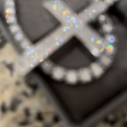 VVS Diamond Cross Necklace Chain
