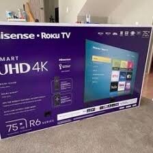 75” Inch Hisense Smart Roku UHDTV 4K
